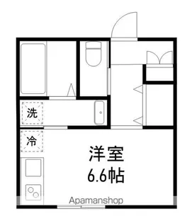 しぇとわⅧ【202号室】の間取り