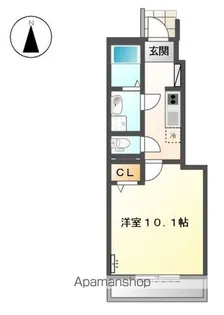 ハーヴェストⅢ【1階】の間取り