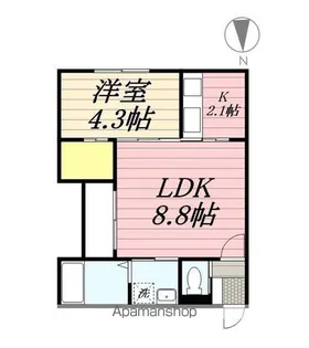 BRAVE BASE 久留米東 B棟【1階】の間取り