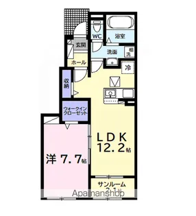 (仮)長浦駅前1丁目アパート【103号室】の間取り