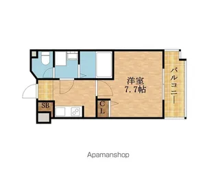 エスティメゾン京橋【410号室】の間取り