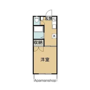 コーポセピア【203号室】の間取り