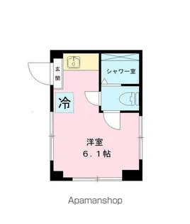 ヴィラ・コクシネル【101号室号室】の間取り