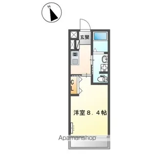 CASA 21【2階】の間取り
