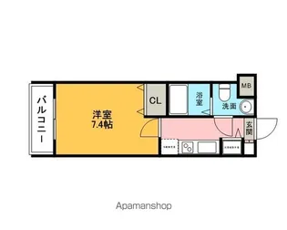 サヴォイフェアリーパーク【1404号室】の間取り