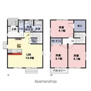 長野県北佐久郡御代田町大字馬瀬口【一戸建】の間取り