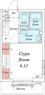 リブリ・フォンターナ【3階】の間取り