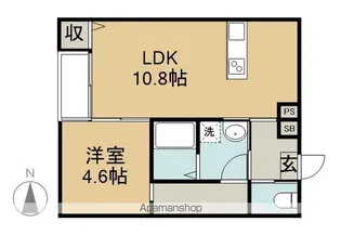 CUORE C棟【1階】の間取り