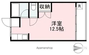 ヴィラ・アンソレイエ浜ノ町【3階】の間取り