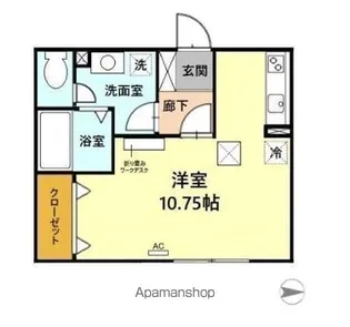 CASA WIND【1階】の間取り