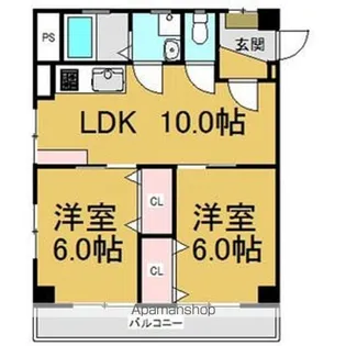 メゾンKARI【3階】の間取り
