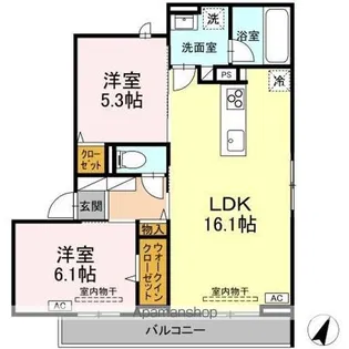 TORISIA本宮 C棟【2階】の間取り