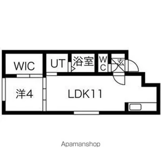 RAGUSA N5W17 A【5階】の間取り