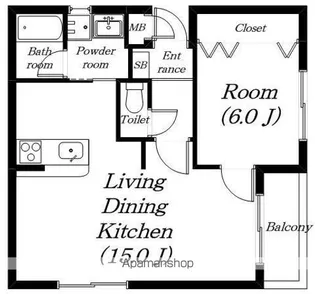 リアンメルヴェイユ【301号室】の間取り