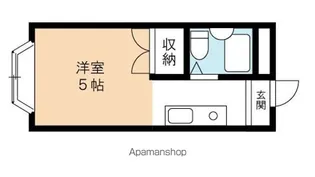 グリーンハイツ【202号室】の間取り