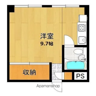 レディース・ビレッジ ヨシトモ【4階】の間取り