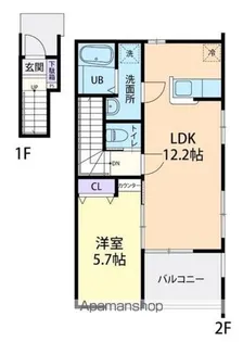 MY RESIDENCEII【2階】の間取り