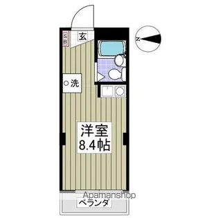 グランモア三光町【2階】の間取り