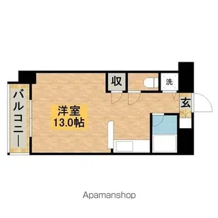 プレアール原田【305号室】の間取り