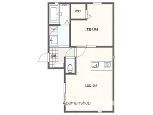 SUNSHINE小松【102号室号室】の間取り