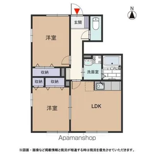 チェルシー【102号室号室】の間取り