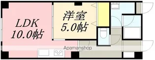 アールズコート桔梗【3階】の間取り