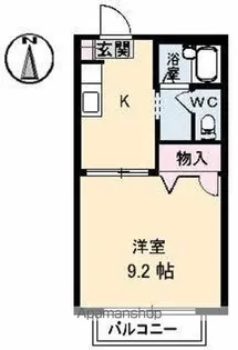 シャーメゾン花ノ宮【2階】の間取り