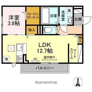 カトレアⅣ【1階】の間取り
