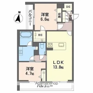グランメゾン【3階】の間取り