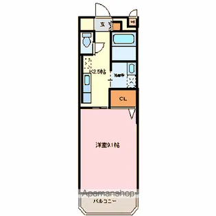プレッサ泉中央【1階】の間取り