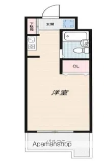 インプルーブ高井戸【1階】の間取り