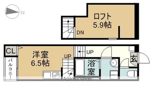 グランドメゾン【1階】の間取り