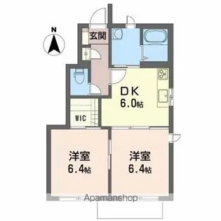 ディアス盛南 C【101号室】の間取り