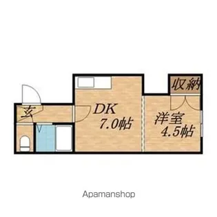 ロアール新札幌B【205号室】の間取り