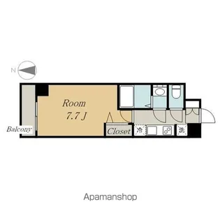 ディアレイシャス尾頭橋【2階】の間取り