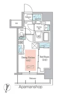 アーバネックス千代田淡路町【5階】の間取り