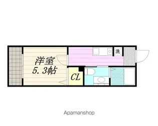 クラージェ津田沼【1階】の間取り