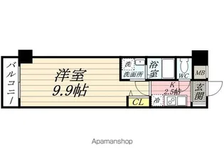 エルグランド鶴見【3階】の間取り