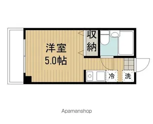 ウィステリア白鷺【202号室】の間取り