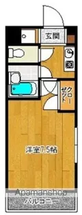 プライマリー三苫駅前【3階】の間取り