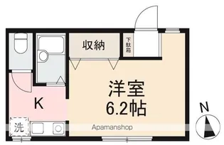 STELLAⅡ西宝町【203号室】の間取り