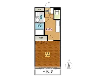 エトワール【2階】の間取り