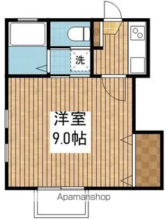 アルバ旭【203号室】の間取り