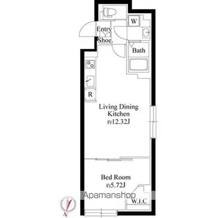 グランパセオ大岡山【1階】の間取り