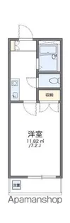 レオパレス姫路【203号室】の間取り