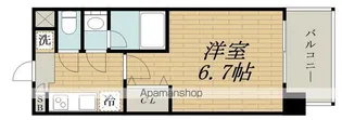 レジディア新大阪【13階】の間取り
