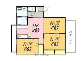 パーフン・デラ・ルーンⅠ【2階】の間取り