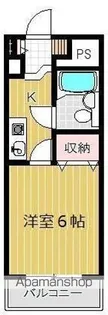 シャロウズ イン 中瀬【402号室号室】の間取り