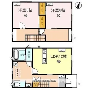 アズール【1階】の間取り
