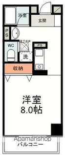 カーサフォンテ【1階】の間取り